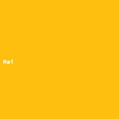 Hersteller: Mai