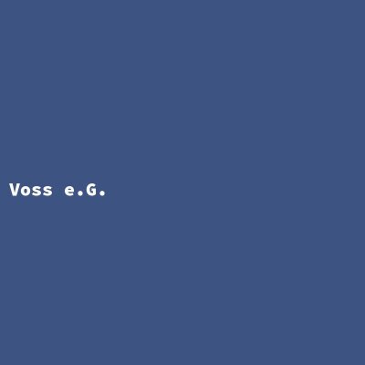 Hersteller: Voss e.G.