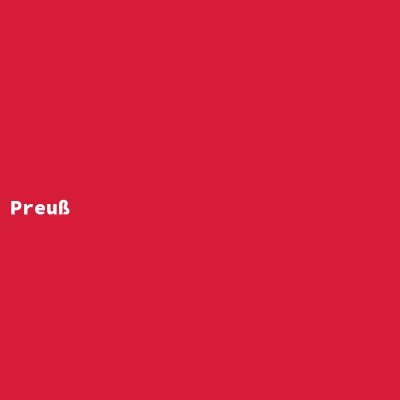 Hersteller: Preuß