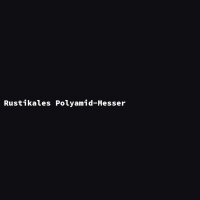 Rustikales Polyamid-Messer