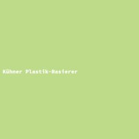 K&uuml;hner Plastik-Rasierer