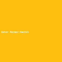 Guter Marmor-Mantel