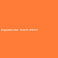 Ergonomischer Granit-Bikini